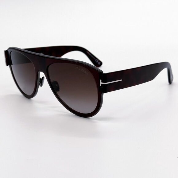 NEW TOM FORD LYLE-02 TF1074 48T UNISEX AVIATOR SUNGLASSES FT1074/S 48T - Picture 7 of 10